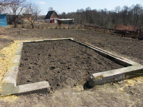 фундамент под теплицу