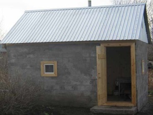 Баня из пеноблока своими руками